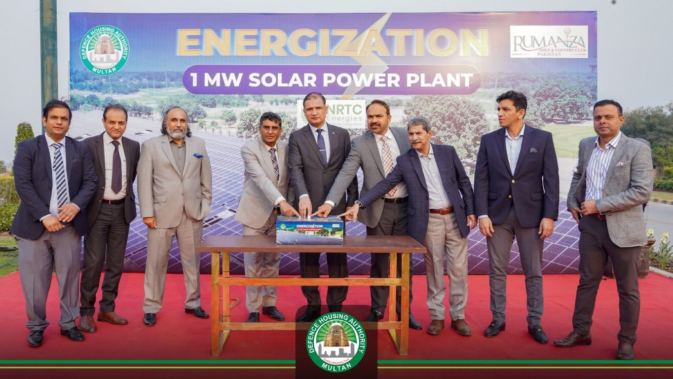 Electric Energization of 1 MW Power Plant DHA MULTAN