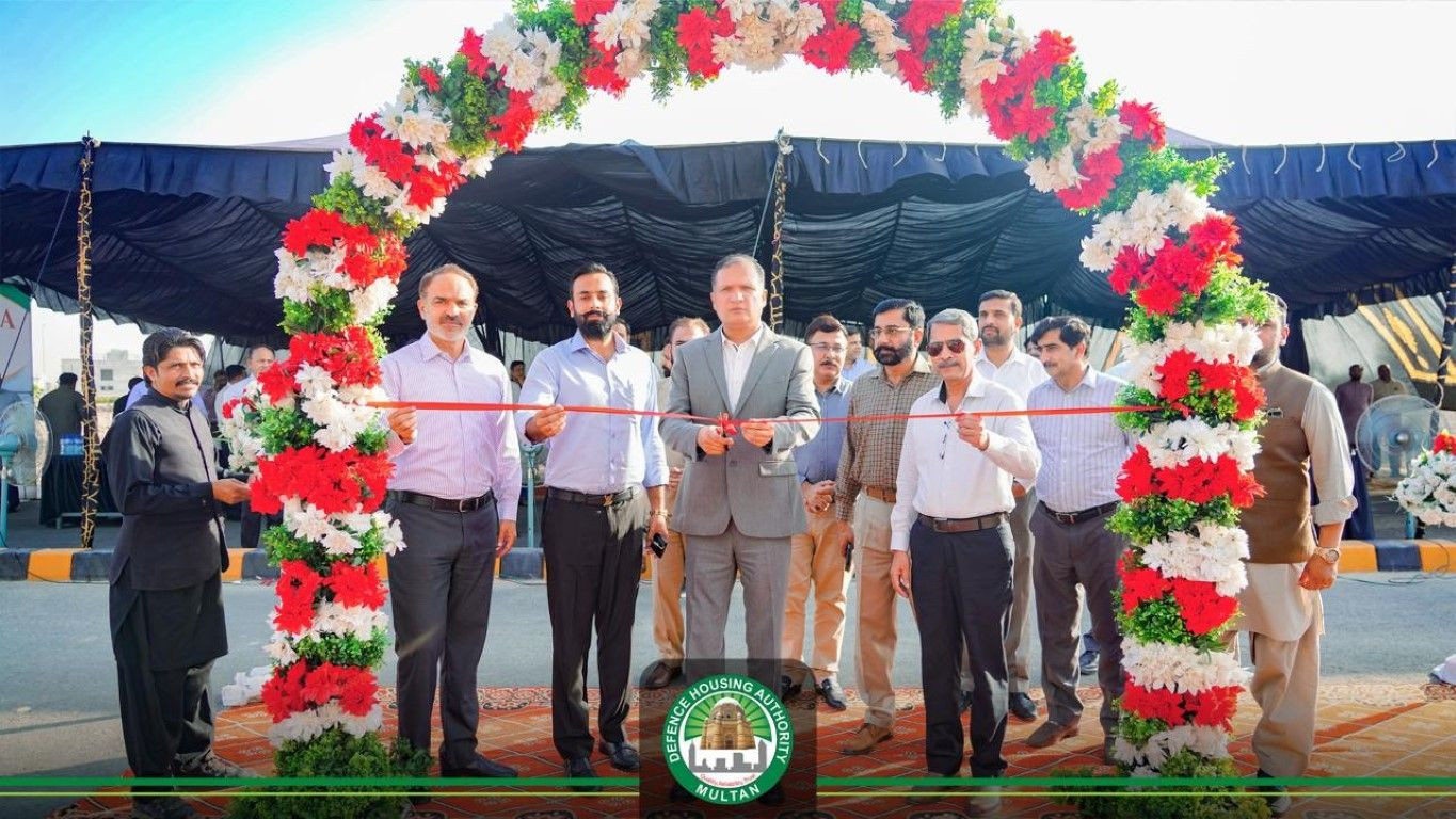 Inauguration of Utility Shops in Sector H-DHA MULTAN