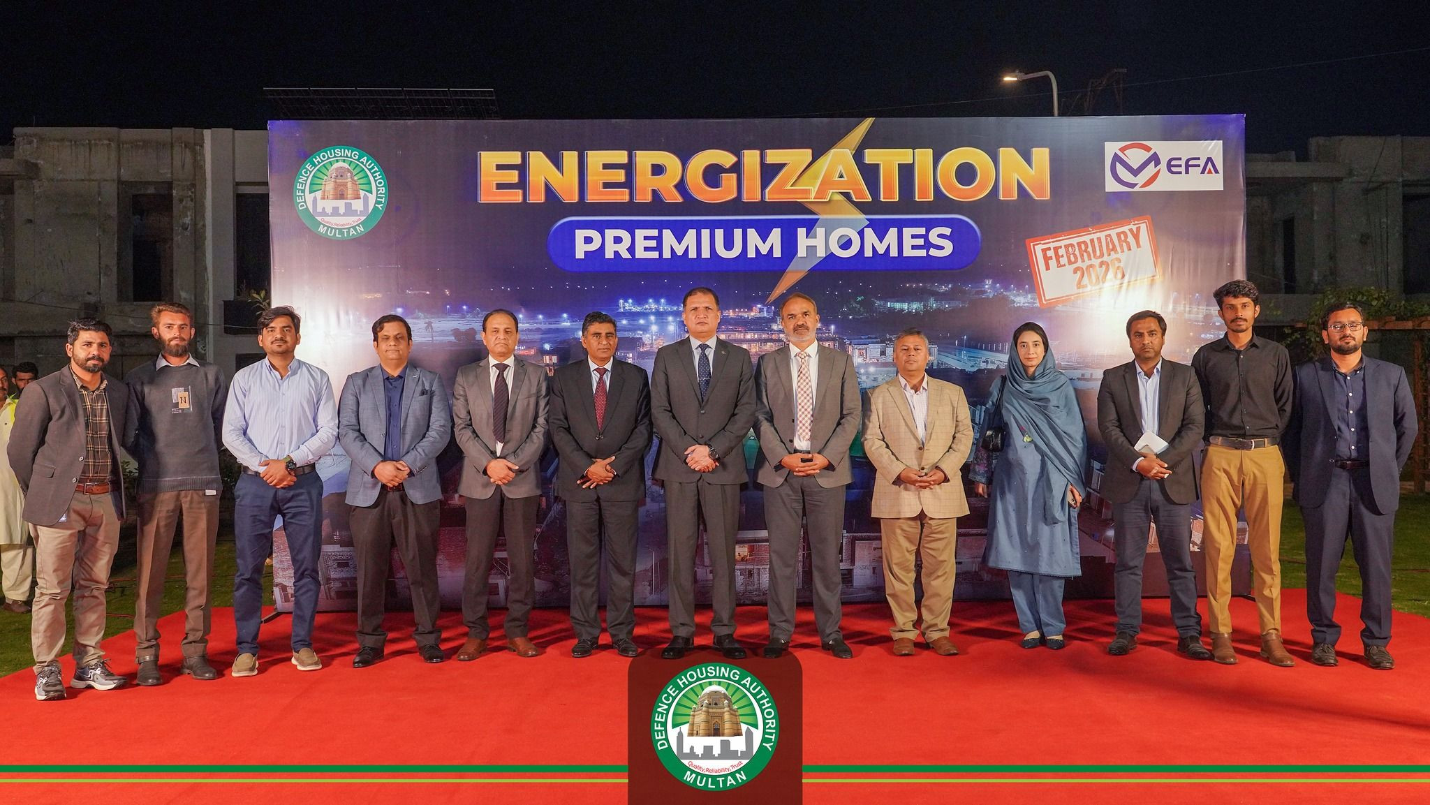 Energization of Premium Homes in DHA Multan!