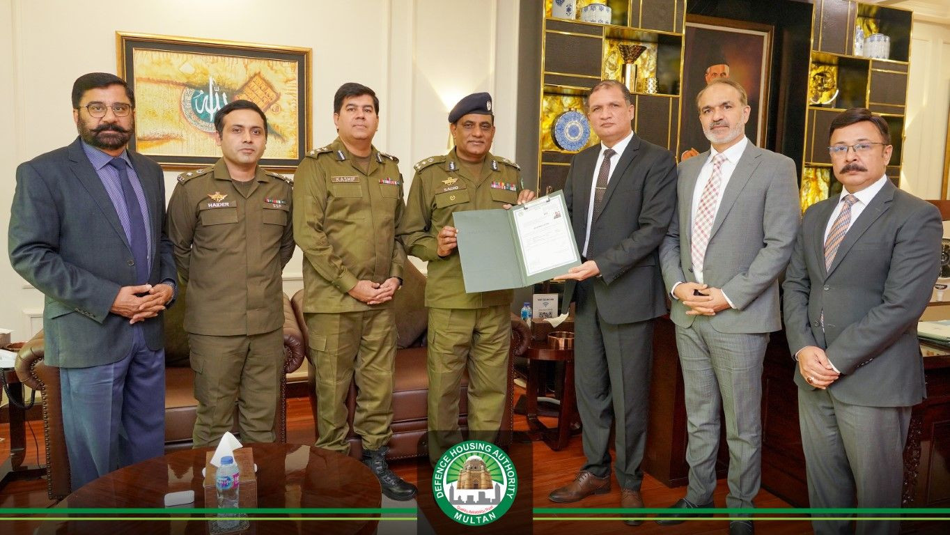 Allotment Letter Issued for 2nd Police Station at DHA Multan