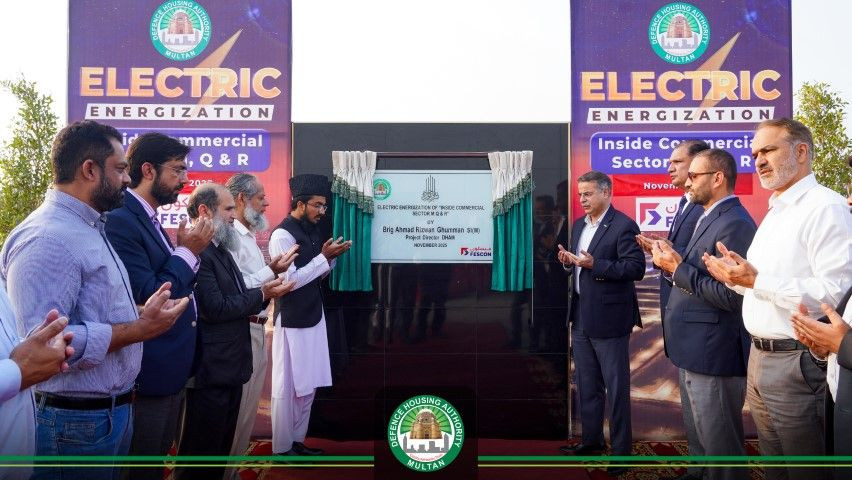 Commercial Area Energization – Sectors M, Q and R DHA MULTAN