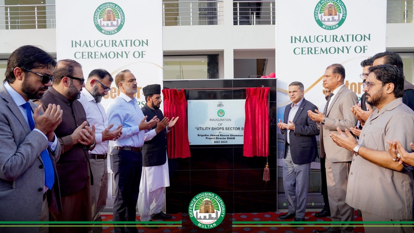 Inauguration of Sector B1 Shops DHA MULTAN